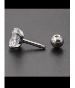 Серьги гвоздики 2,5 мм
