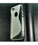 Чехол для iPhone (Айфон) 5/5s/5se силиконовый полупрозрачный