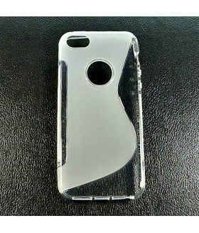 Чехол для iPhone (Айфон) 5/5s/5se силиконовый полупрозрачный