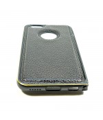 Чехол для iPhone (Айфон) 6/6s кожаный черного цвета
