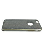 Чехол для iPhone (Айфон) 6/6s кожаный черного цвета