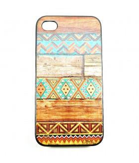 Чехол для iPhone (айфон) 4/4s коричневый