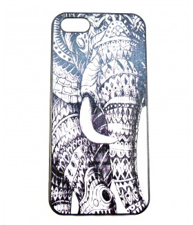 Чехол для iPhone (Айфон) 5/5s/5se слоник