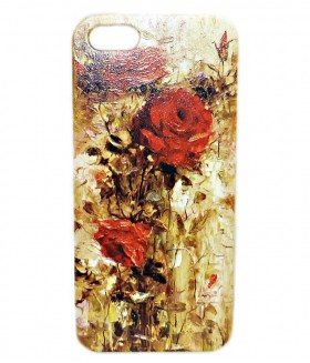 Чехол для iPhone (Айфон) 5/5s/5se цветы
