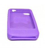 Чехол для iPhone (айфон) 4/4s силиконовый Китти сиреневый