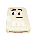 Чехол для iPhone (айфон) 4/4s силиконовый бежевый