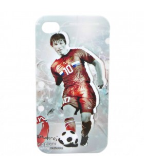 Чехол для iPhone (айфон) 4/4s футболист