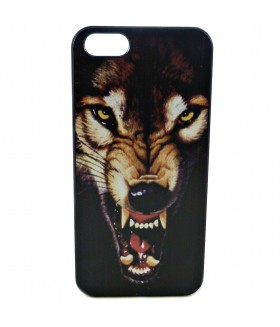 Чехол для iPhone (Айфон) 5/5s/5se с волком