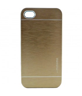 Чехол для iPhone (айфон) 4/4s алюминиевый золотого цвета