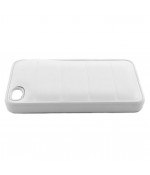 Чехол для iPhone (айфон) 4/4s кожаный белого цвета